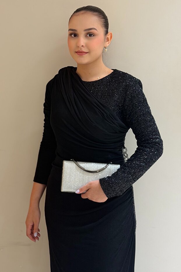 Bags Box Oval Ziplock Evening Dress Bag