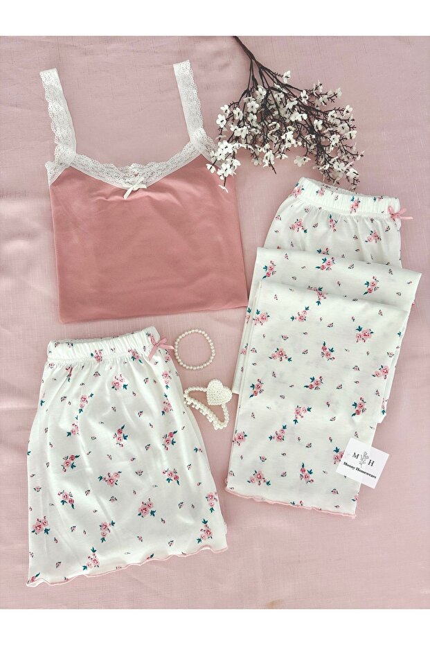 Cute 3-Piece Soft Pajamas