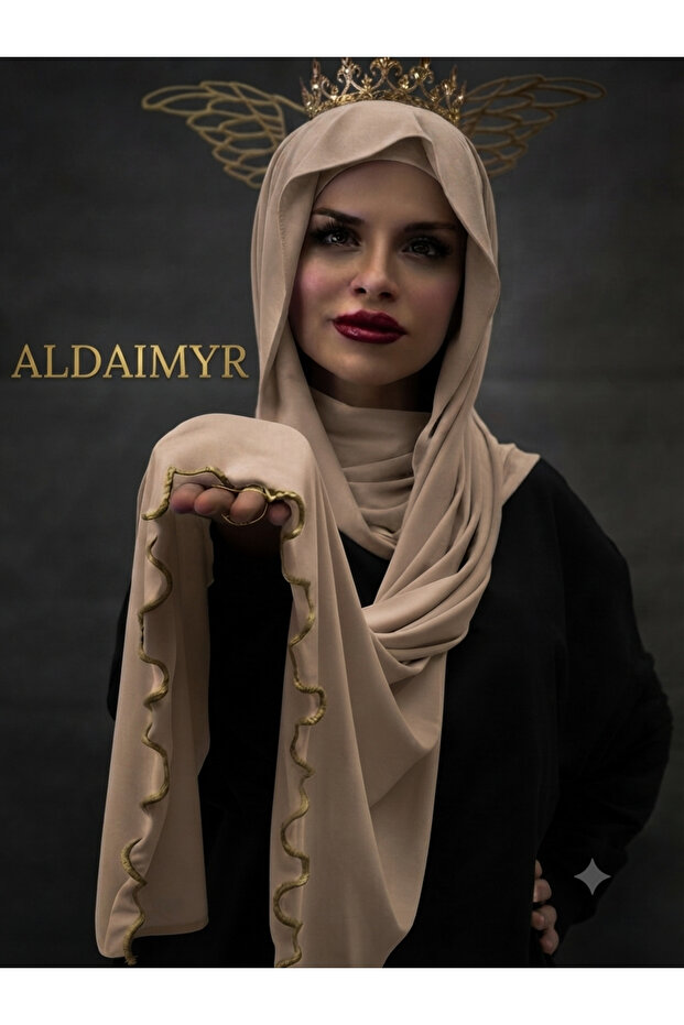 شال ساندي مع حبل للربط
