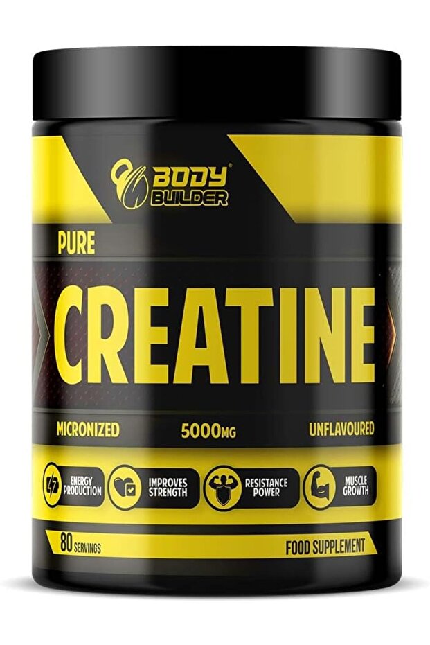 Creatine Monohydrate, 5000mg - 100% Micronized Creatine, Strength & Muscle Growth (80 Servings, unflavored)