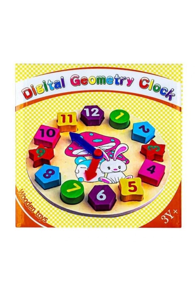 Puzzle Educativ din lemn Ceas