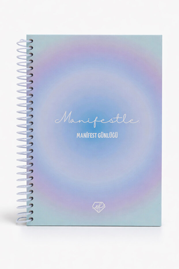 Ef Butik Blue Manifest Notebook