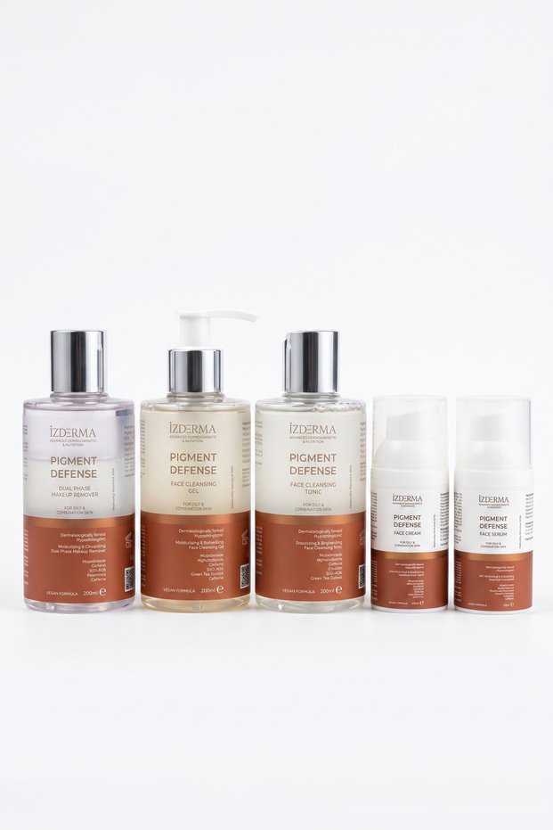 Pigment Defense Rutin Set Care Set for Combination and Oily Skin Vegan