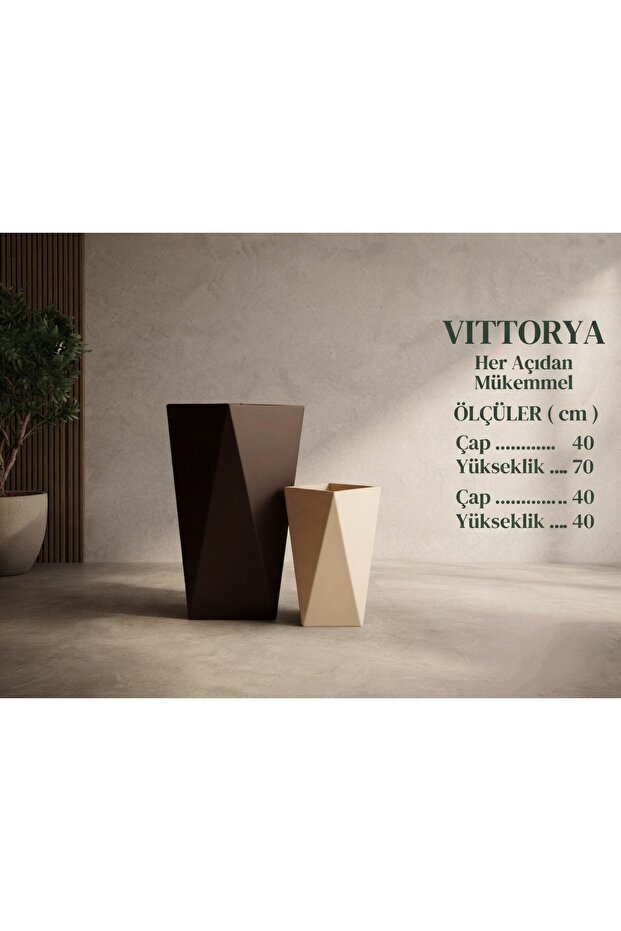 Fiberglas saksı