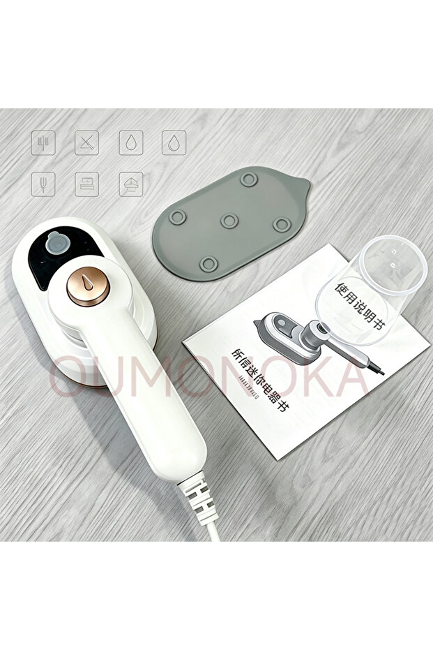 مكواة بخارية عمودية محمولة باليد من US GlideFlex Mist للملابس والمكياج، مكواة صغيرة للملابس
