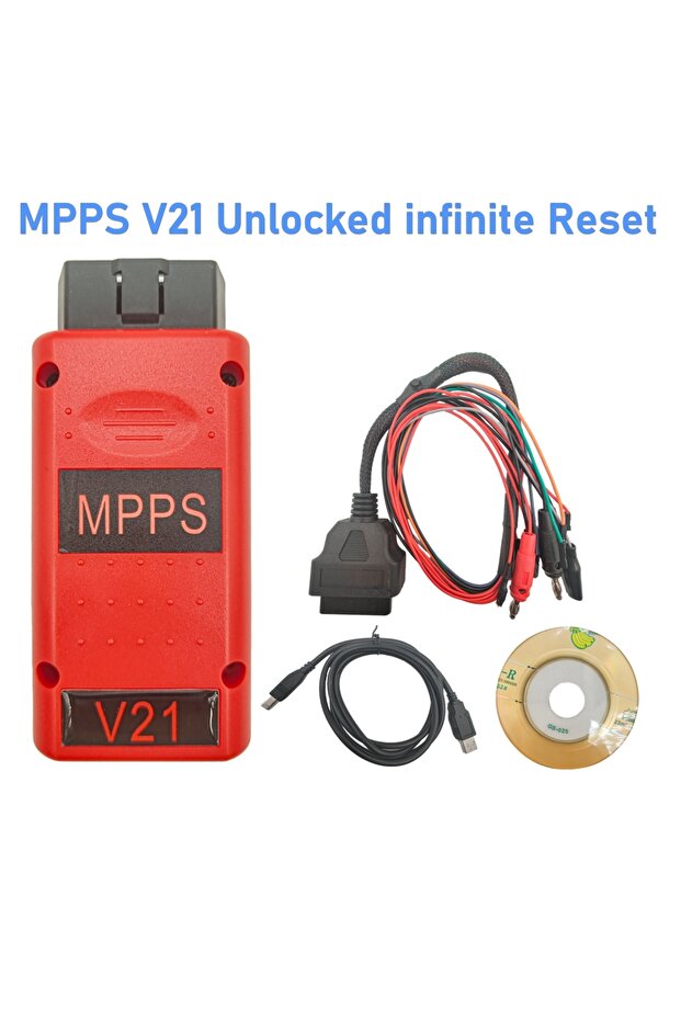 إصدار V21 Unlocked MPPS V21 Unlocked Infinite Reset إصدار عالي الجودة شريحة كاملة مع Breakout Tri