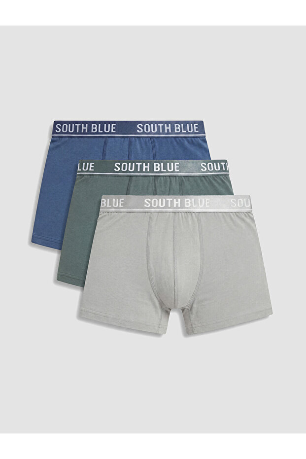 Nevavm Cotton Flexible Men's Boxer 3-Pack with Difference