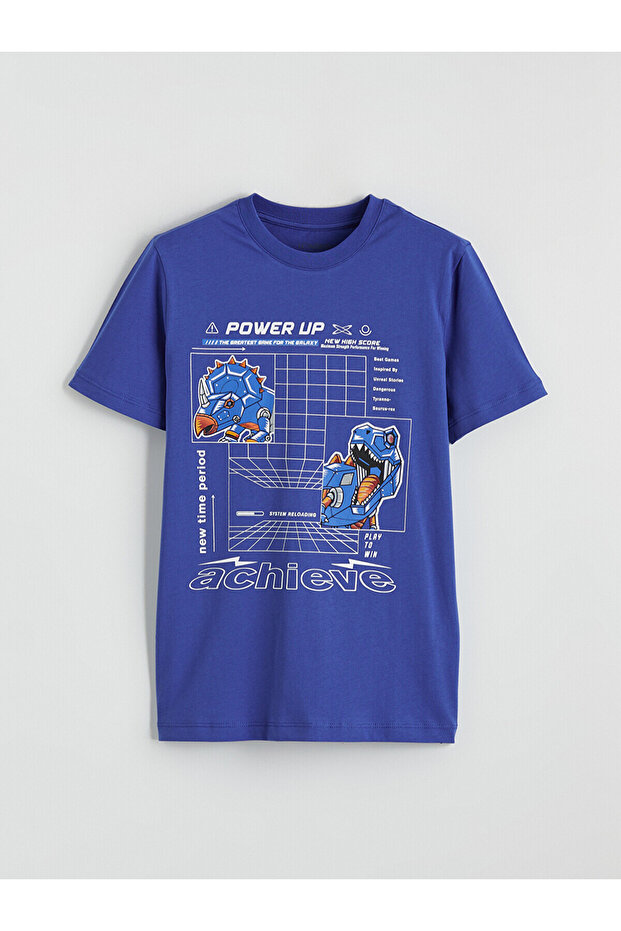 Original Dinosaur Printed Boys' T-Shirt