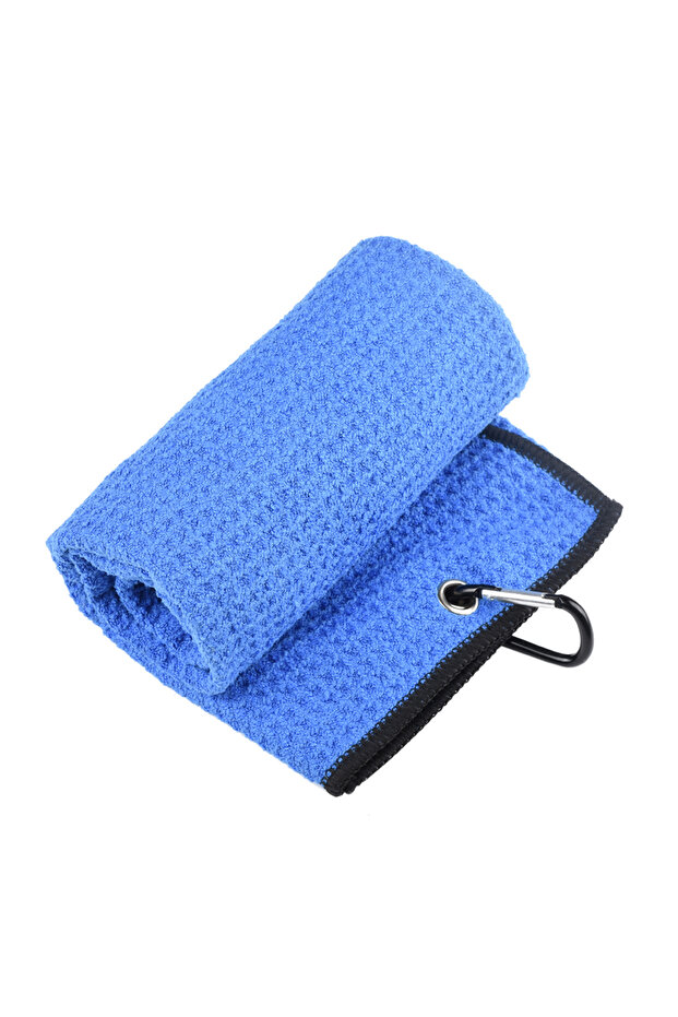 Blue 40x60cm Golf Towel Ultra-Fine Fiber Fabric That Is Soft and Absorbent, Designed Specifically Fo