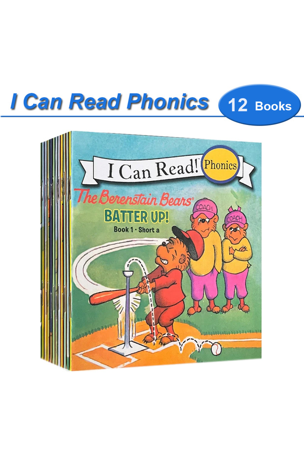Bears I Can Read Phonics 12 Books/Set My Very First Picture Books English Story Pocket Book for Chil