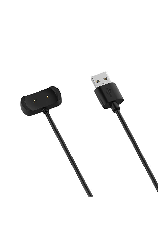 شاحن أسود لسماعات Active A2211/ كابل شحن USB لسماعات Bip 5/ GTS4 MINI/ GT...