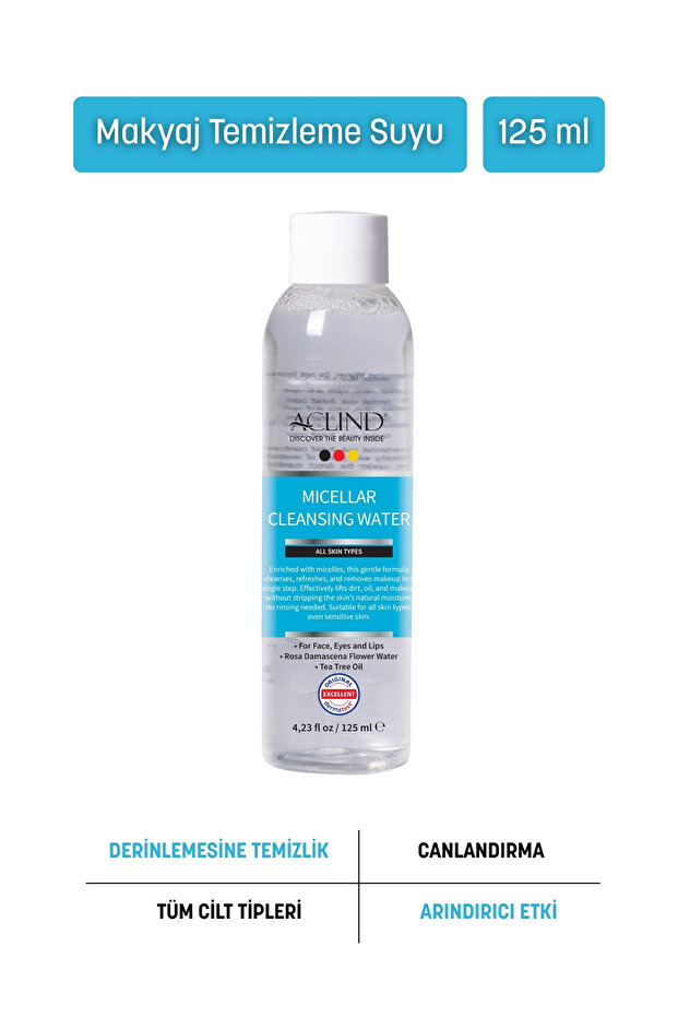 Micellar Cleansing Water Makeup Cleansing Water 125 ml