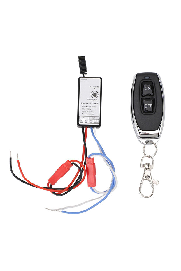 black Electric Scooter Relay Remote Switch Speed Limit On Off Portable Easy to Install Receiver and