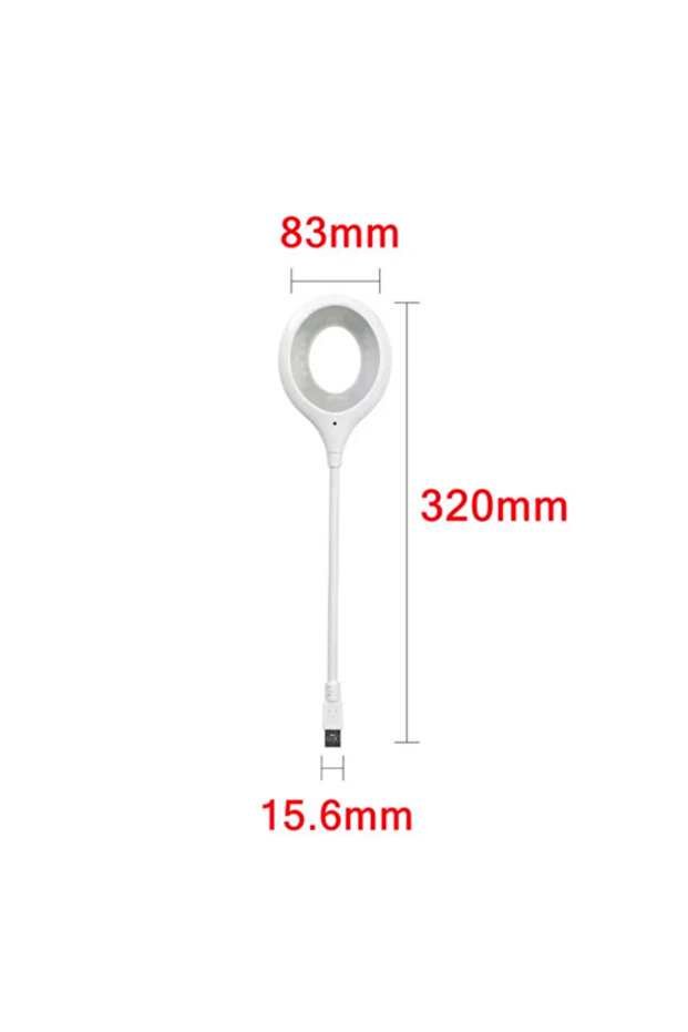 مصباح محمول يعمل بمنفذ USB مزود بـ 18 مصباح LED، يوفر إضاءة بيضاء، مناسب لأجهزة الكمبيوتر المحمولة والمكتبية، لحماية العين أثناء الدراسة.
