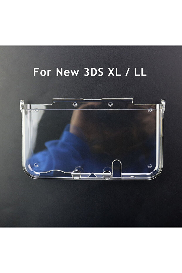For New 3DS XL LL JCD Plastic Clear Crystal Protective Hard Shell Skin Case Cover For GBA SP NDSL DS