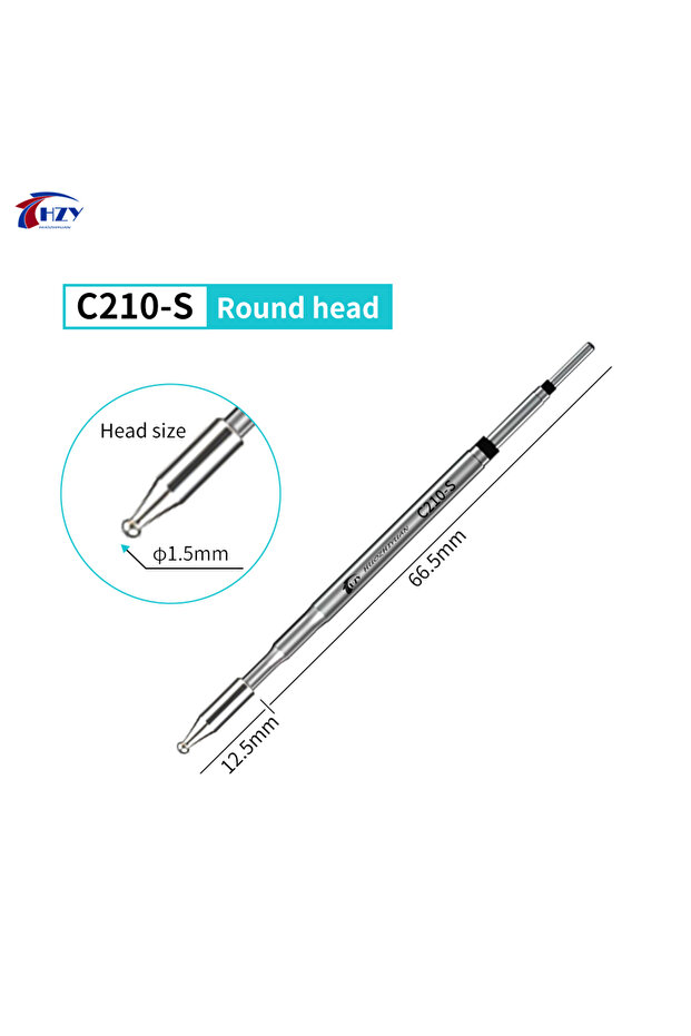 C210-S HZY C210 Series Soldering Iron Tips C210-D/C/B/S/KU For T210/T26 Soldering Station Handle PCB
