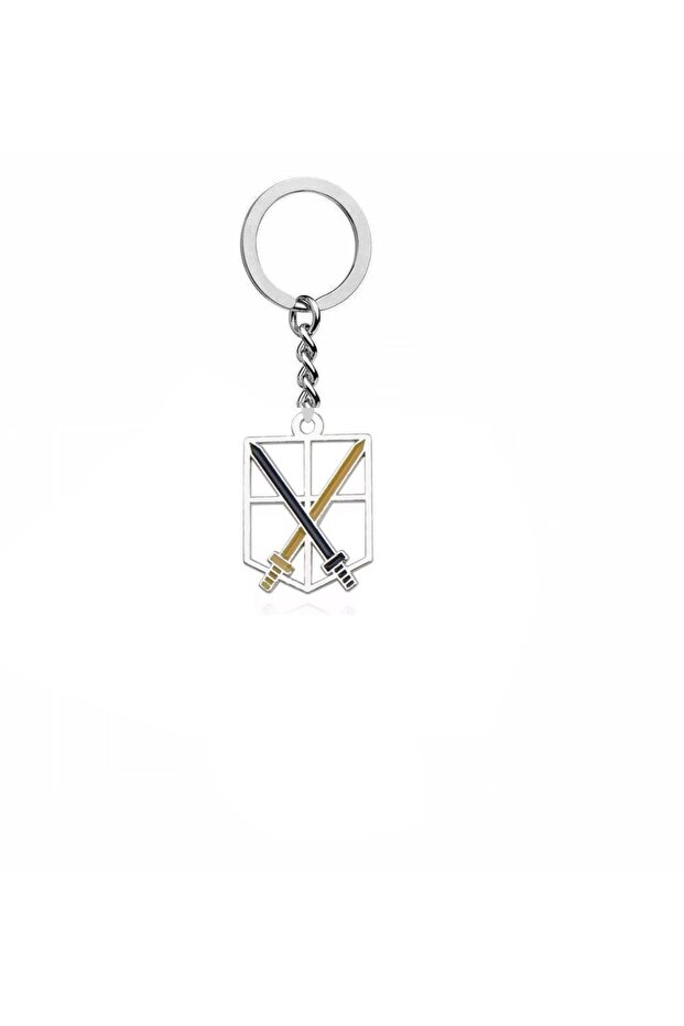Shingeki No Kyojin Attack-Titan & Freedom Themed Keychain |   Unisex Anime Accessory