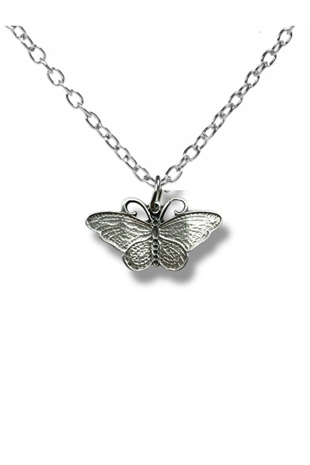 Unisex Necklace with Butterfly Figure | Elegant Design with 60 cm Chain