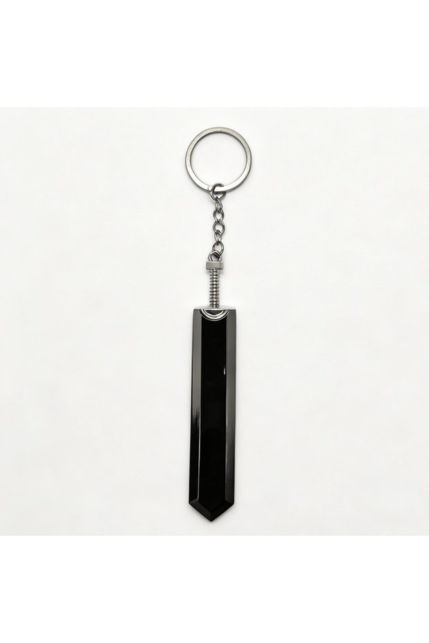 Bandai Greatsword Berserk Guts Dragonslayer Sword Keychain Griffith Brand of Sacrifice Metal Keyring