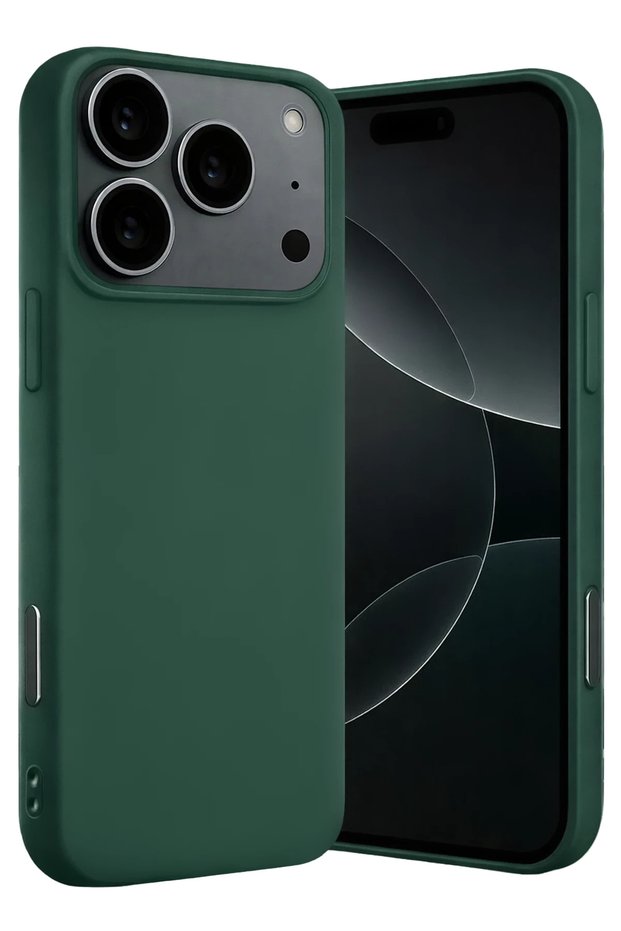 Gldisptm New iPhone 17 Pro Max Nano Inside Velvet Silicone - (22130) Dark Green