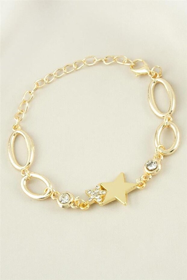 Star Stone Trendy Bracelet - Yellow