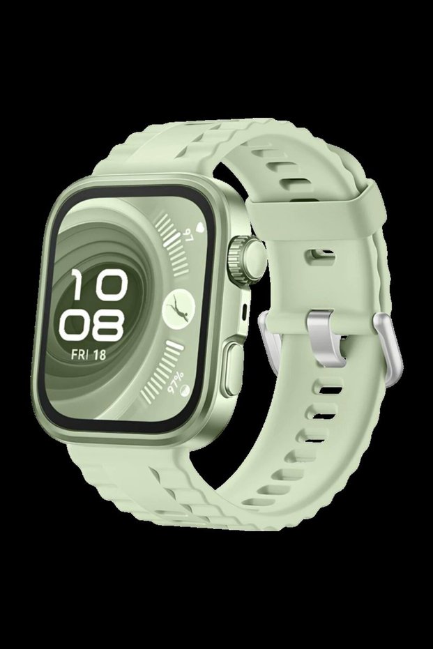 Huawei Fit 4 Nova Silicone Cord Light Green