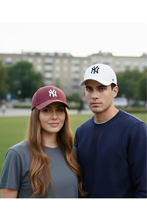 Embroidered Baseball Model Adjustable Unisex 2-Piece Colorful Hat