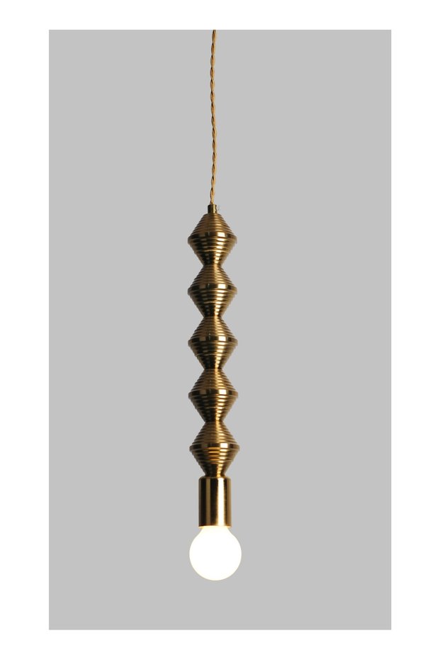 Modern Lighting, Single Pendent, Light, Aluminium pendent, Antique Bronze Color, 5x30x100 cm, Suitable for bedroom , kitchen, coffee shop, Adjustable height.