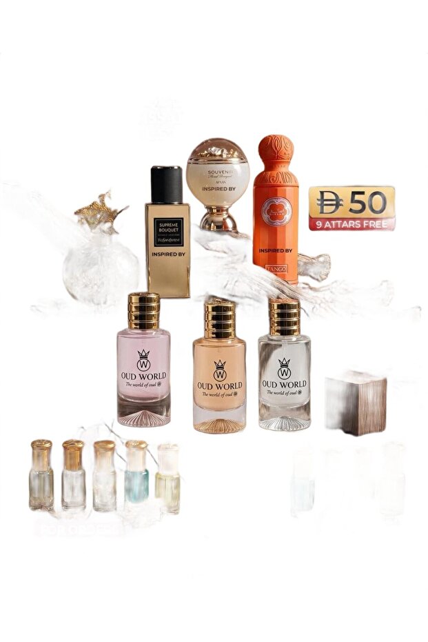 Combo Set 29 Perfume Trio – Supreme Baquet, Tango Gissahh & Floral Boquet | Fruity Sweet & Floral Woody Blend