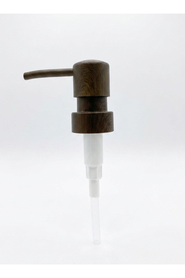 Replacement Liquid Soap Dispenser Pump - Wood Patterned - 1