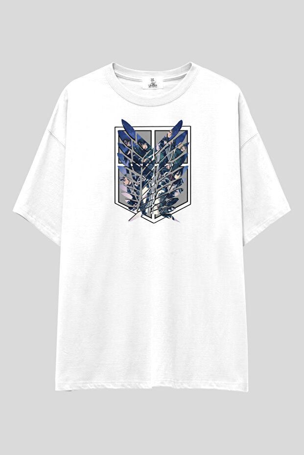 Attack on Titan Anime T-Shirt | Unisex 100% Cotton Printed Eren Mikasa Levi Special Design Tee