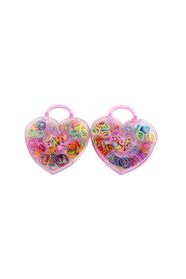 "Heart of Happiness" Box: Complete Rainbow Hair Accessory Set