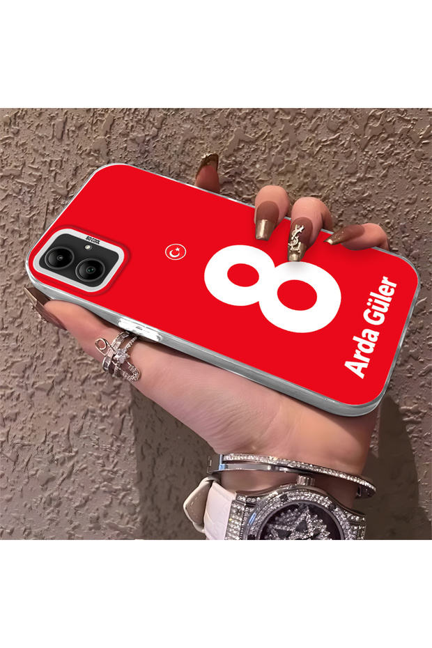 Silicone Edge Hard Back Phone Case Compatible with Samsung Galaxy A05 Arda Gulur