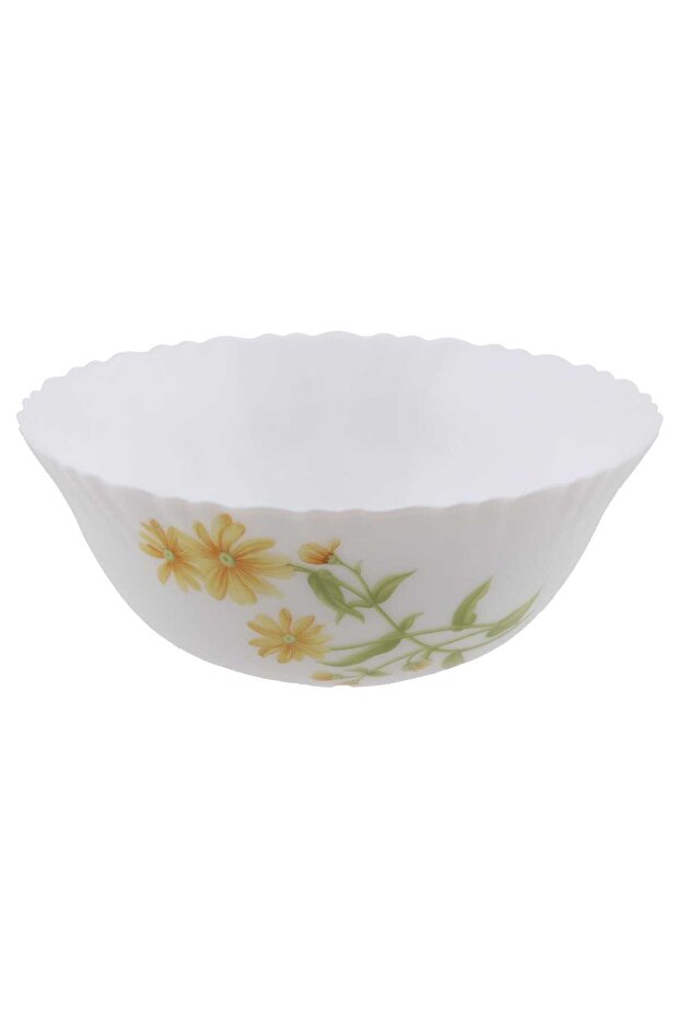 Opal Serving Bowl, 205 mm, Yellow Daisy
