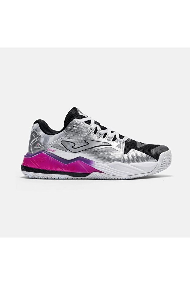 Tspils2612Om Spin Women's Padel Shoes Silver/Purple