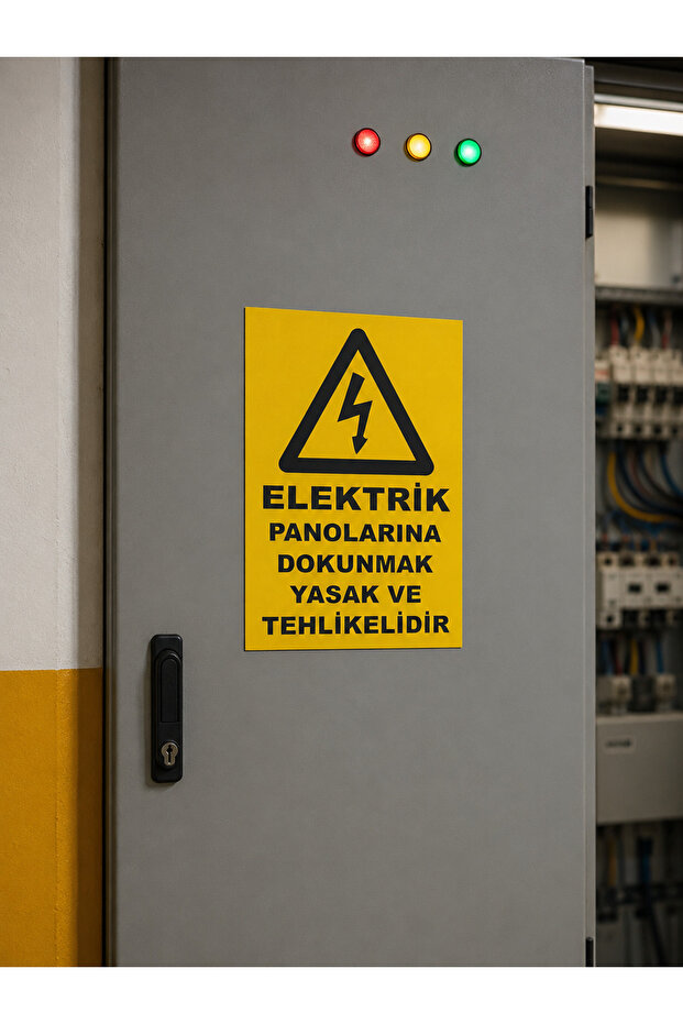 Do Not Touch Electrical Panels Sign Danger Warning Sign 25X35 cm Dekota Warning Sign