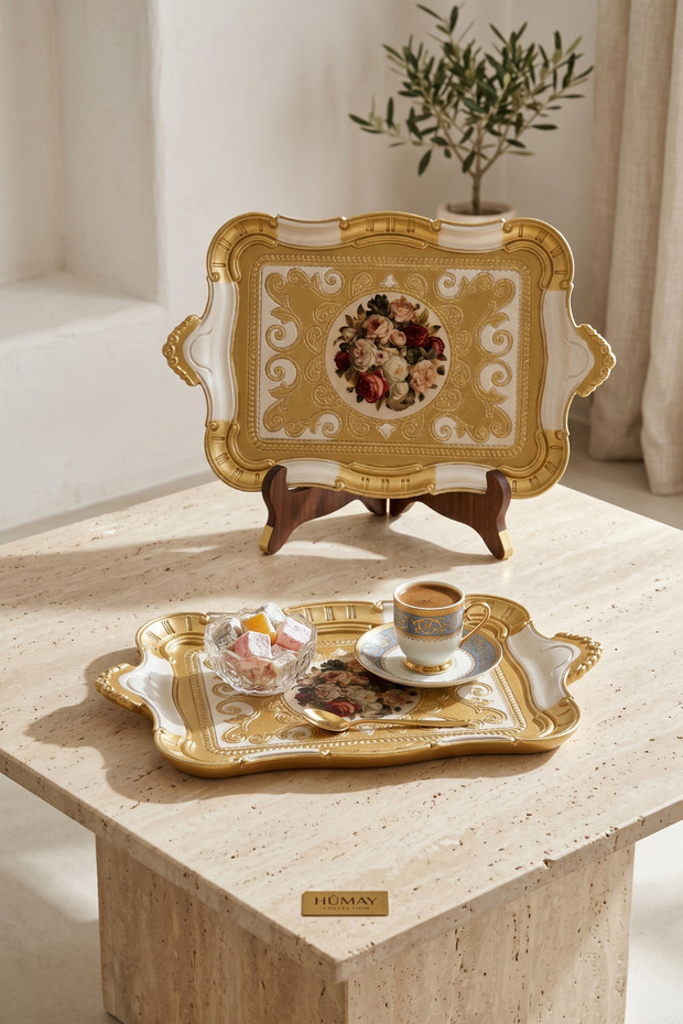 Hümay Italian Rosewood Presentation Tray 1 Piece