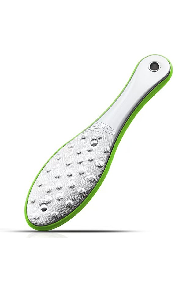 green MR.GREEN Double Sided Foot File Pedicure Foot Care Tools Dead Skin Callus Remover Stainless St