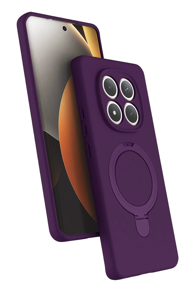 Zengemtx Redmi Note 15 Pro 5g Regal Magsafe Stand Cover - (131924) Deep Purple