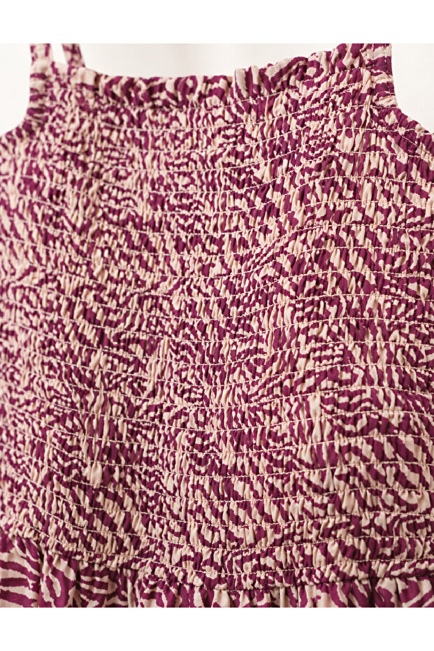 Rochie lunga, Mov/roz - 2