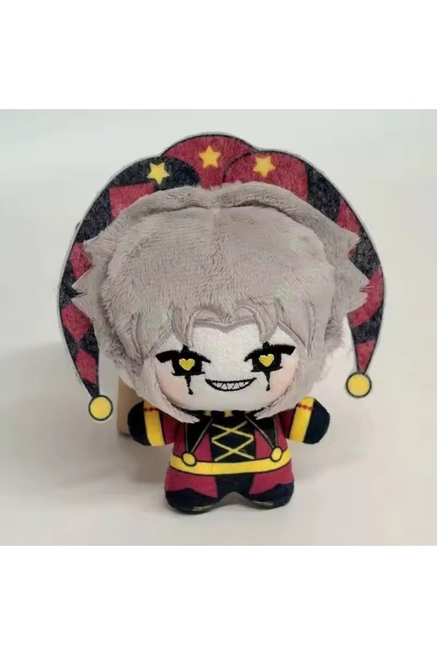 10cm C New The Freak Circus Plush Jester Pierrothe Harlequin Freaks Pierrot Plush Doll Toy Anime Gam