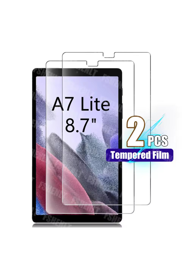 Tab A7 Lite 8.7 2 قطعة واقي شاشة من الزجاج المقوى عالي الدقة لجهاز Tab A7 Lite 8.7 بوصة 2021 SM-T220 T22
