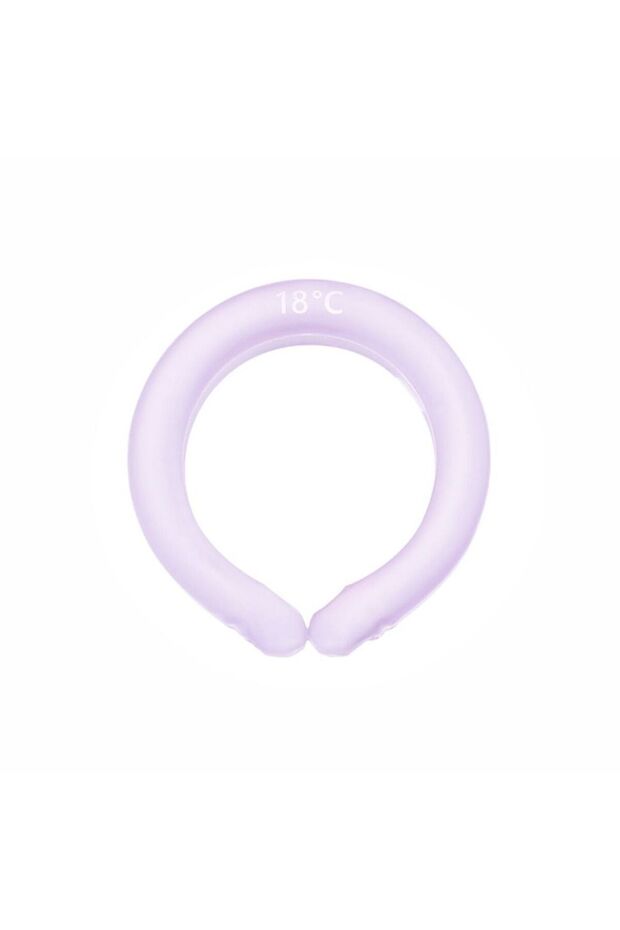 Purple Collar Tube Neck Cooler Ice Pack Reusable Neck Cooling Ring Ice Maker Gel Liquid Cooling Neck