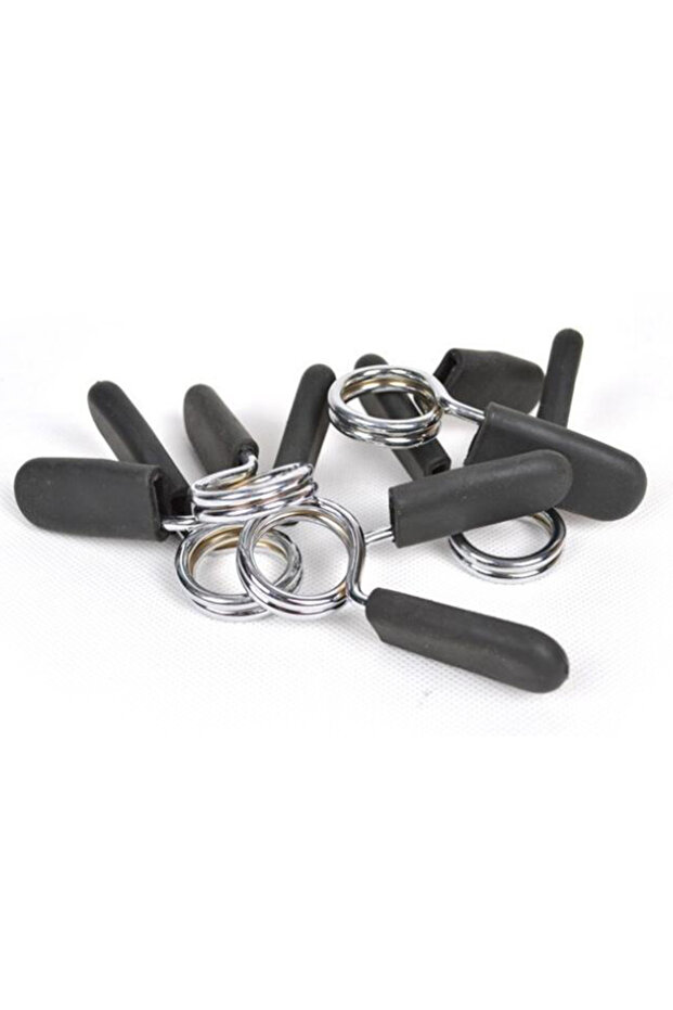 24mm Premium Barbell Spring Collar Clips – Heavy-Duty Dumbbell Locks For Standard Bars, Ideal For We