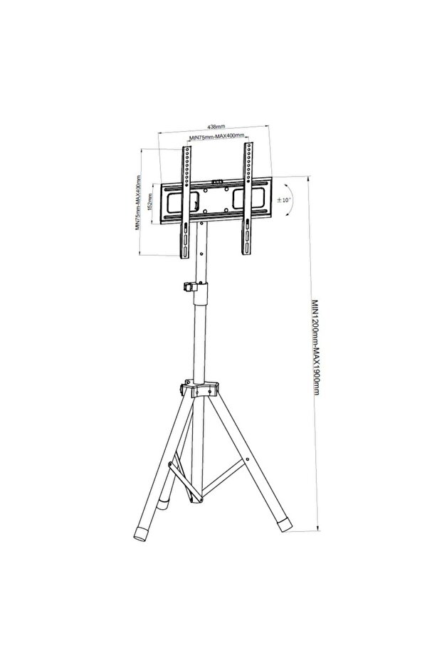 Suport de podea ICA-TR17T2 - 4