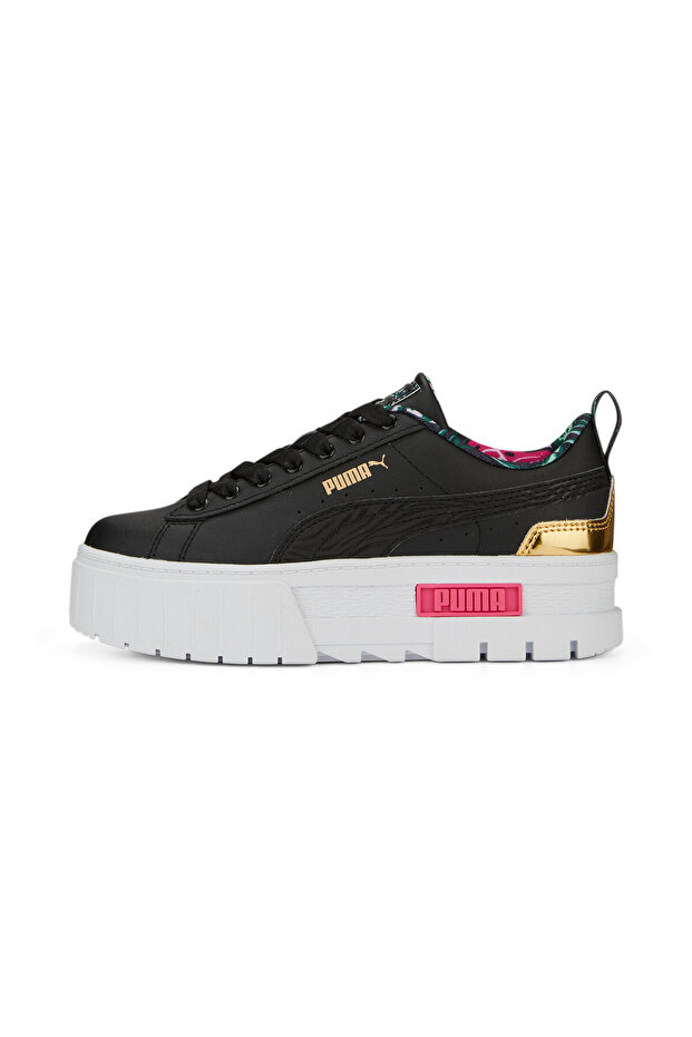 Youth Girls Mayze Vacay Queen Sneakers - Black