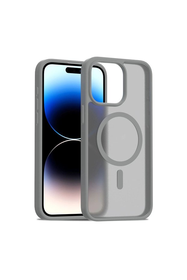 Joko Apple iPhone 15 Pro Max Jota Magsafe Cover - Titan Gray