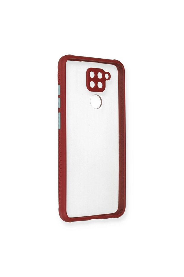 Xiaomi Redmi Note 9 Case Miami Clear Silicone - Fuchsia