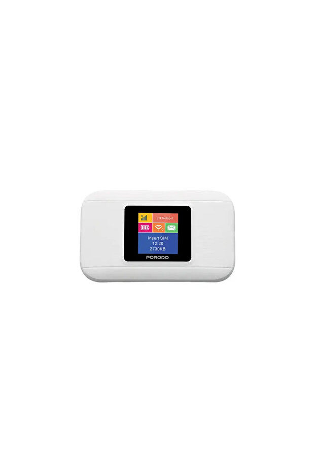 Nexfi 3000mAh 4g LTE Portable WiFi Router Multi-User Connection - White
