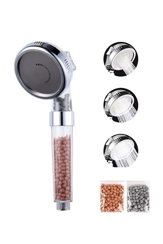 ® High Pressure Filtered Shower Head with HandHeld, 3 Spray Modes, Filtration for Hair & Skin